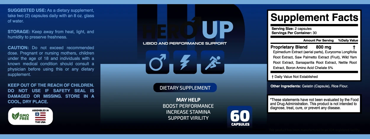 HeroUP Label Image